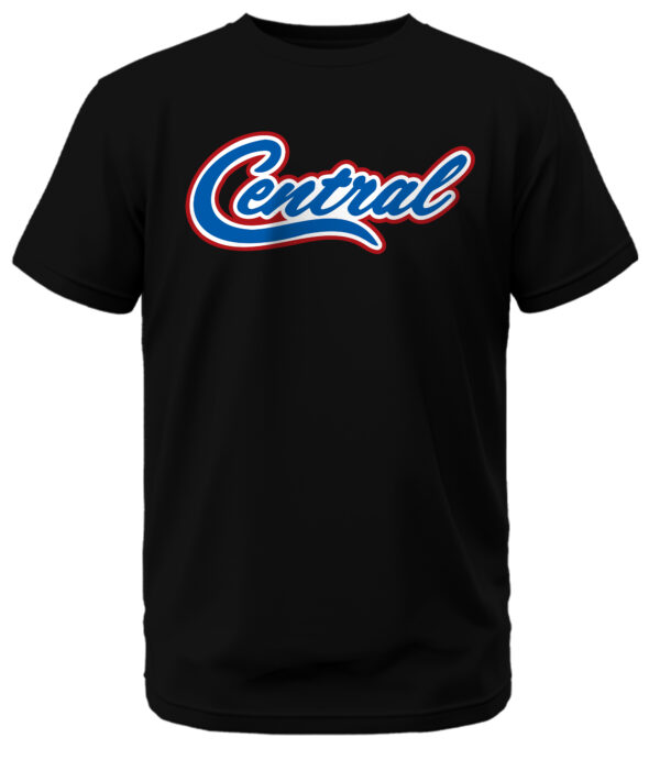 Central Cursive Design T-Shirt - Image 4