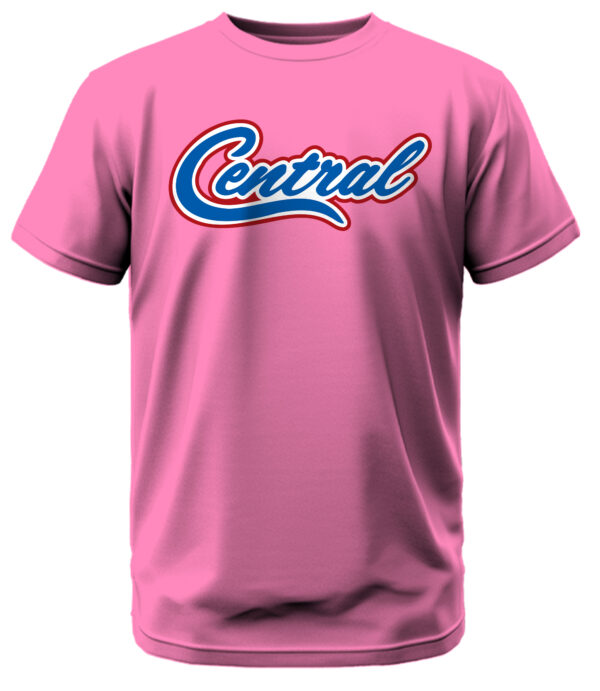 Central Cursive Design T-Shirt - Image 6
