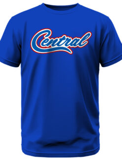 Central Cursive Design T-Shirt