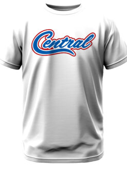 Alternative view of Central Cursive Design T-Shirt