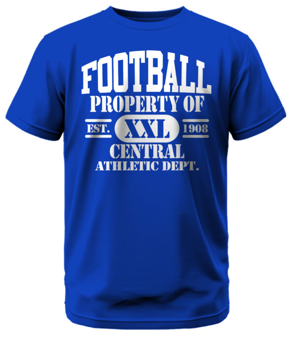 Football Property of Central Athletic Department T-Shirt