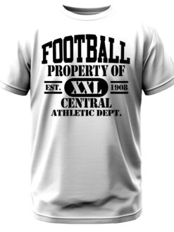 Alternative view of Football Property of Central Athletic Department T-Shirt
