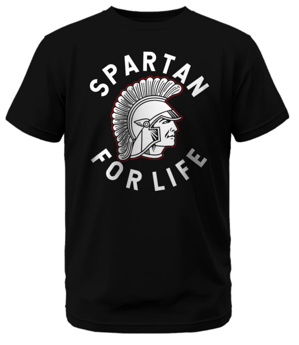Spartan For Life T-Shirt - Image 4