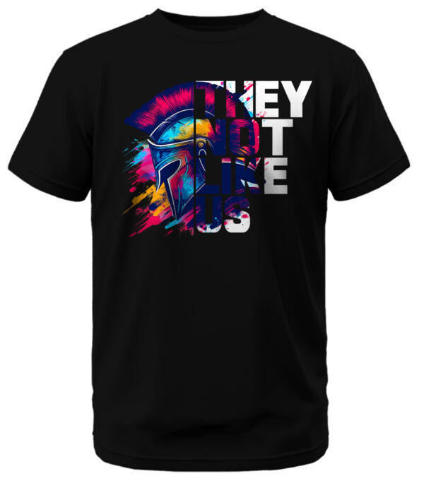 Spartan Head They Not Like Us T-Shirt - Image 4