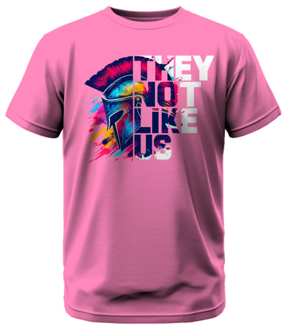Spartan Head They Not Like Us T-Shirt - Image 6