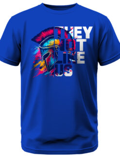 Spartan Head They Not Like Us T-Shirt
