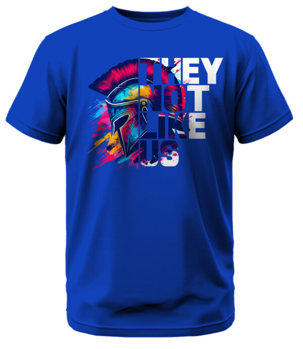 Spartan Head They Not Like Us T-Shirt