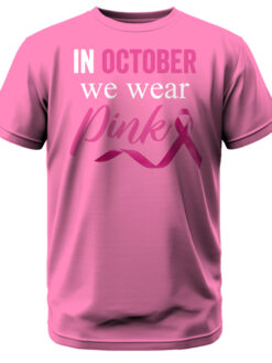 Alternative view of In October We Wear Pink T-Shirt
