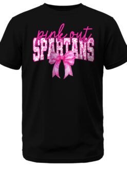 Spartans Pink Out T-Shirt