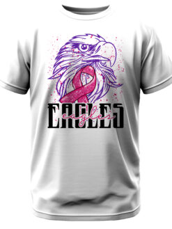 Alternative view of Southwest Eagles Breast Cancer Awareness Ribbon T-Shirt