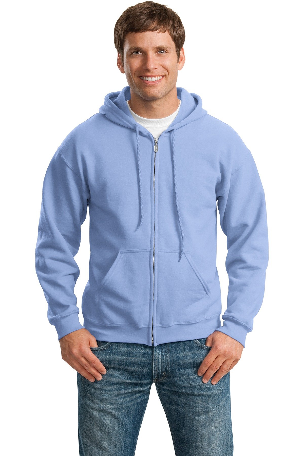 Gildan ® - Heavy Blend Full-Zip Hooded Sweatshirt. 18600 - Image 9