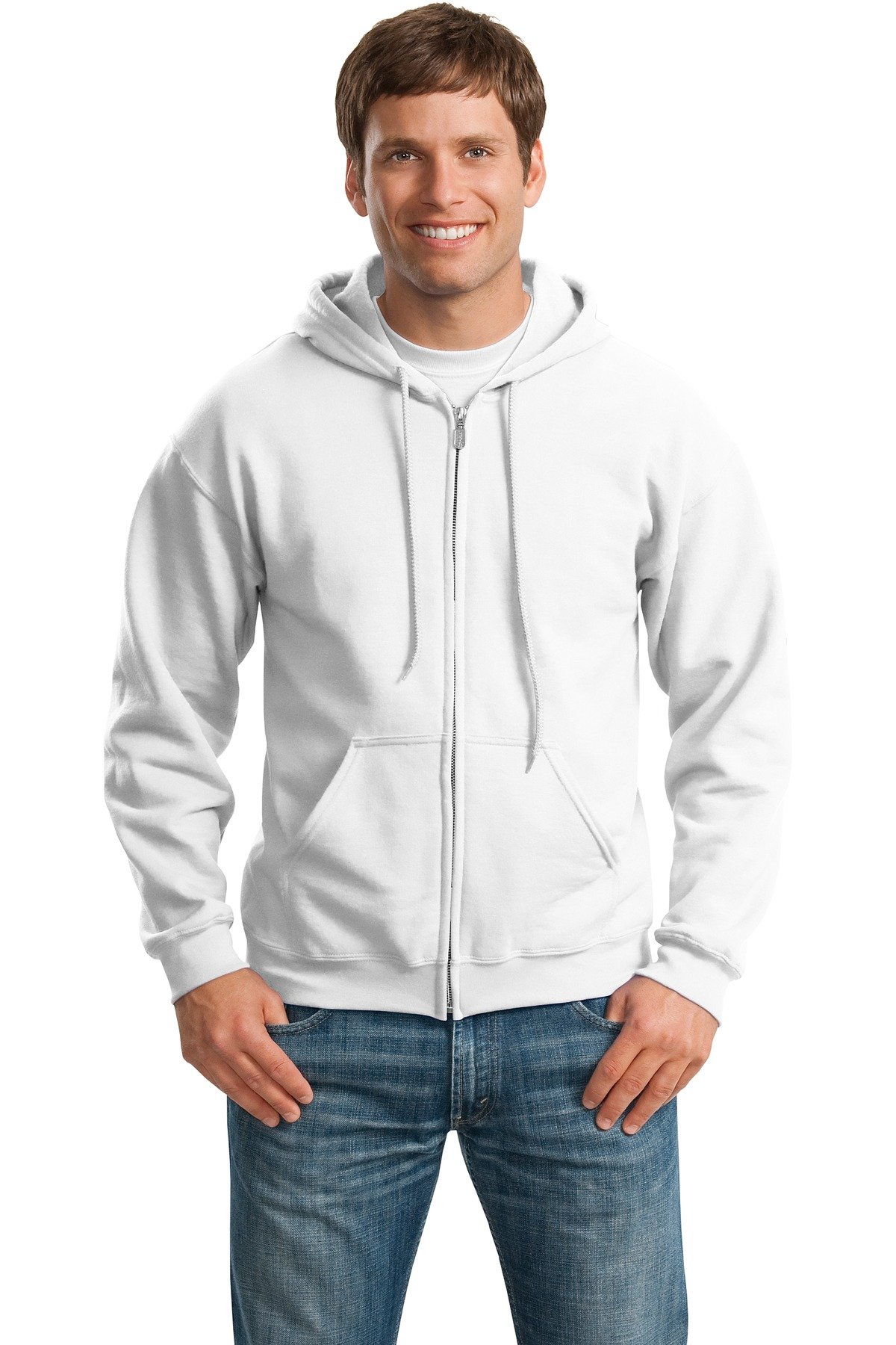 Gildan ® - Heavy Blend Full-Zip Hooded Sweatshirt. 18600