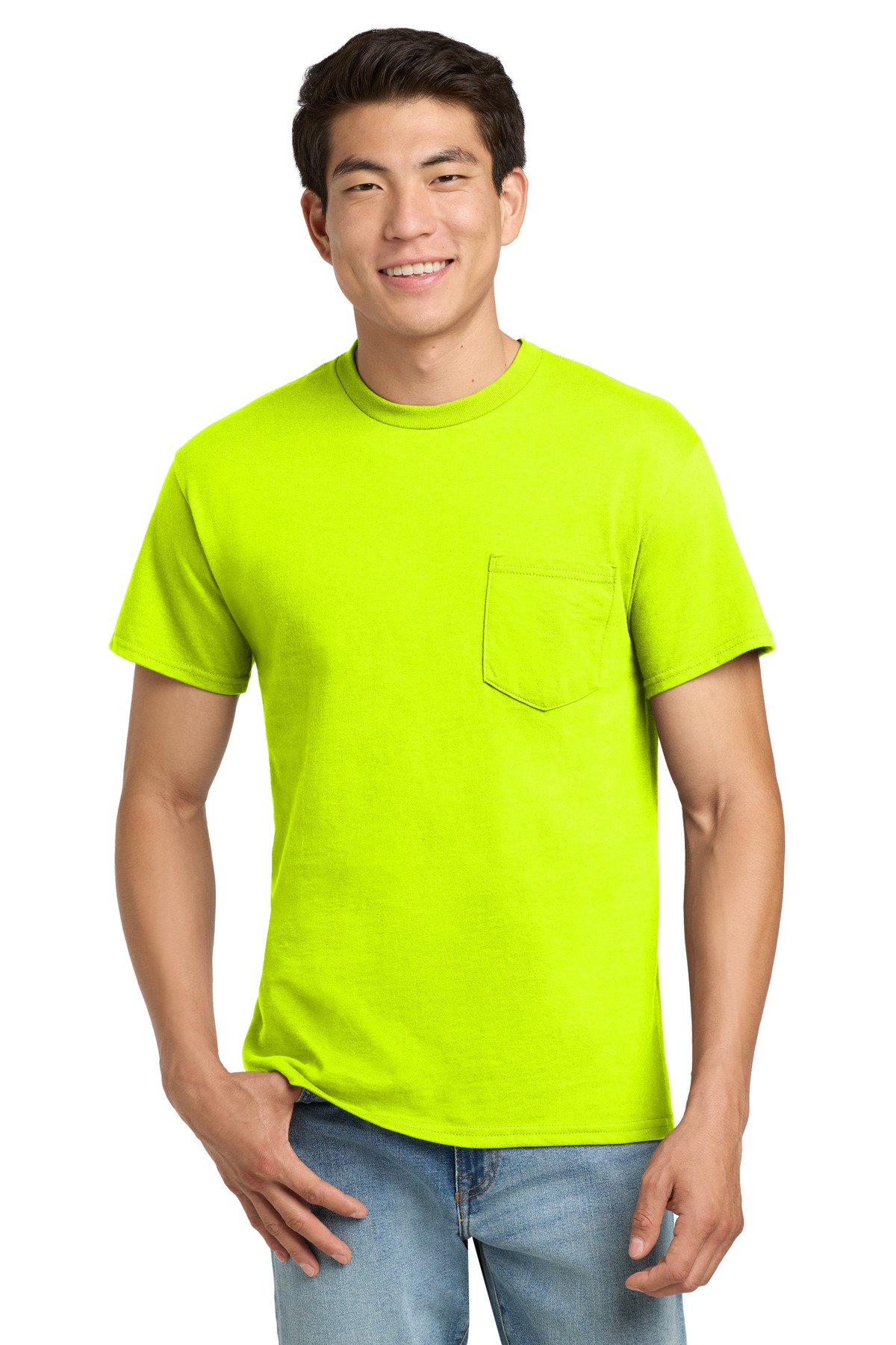 Gildan ® - Ultra Cotton ® 100% US Cotton T-Shirt with Pocket. 2300 - Image 6