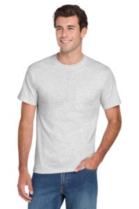 Jerzees ®  -  Dri-Power ®  50/50 Cotton/Poly Pocket T-Shirt.  29MP