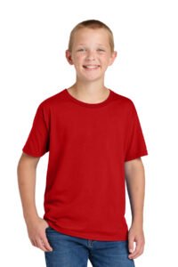 Alternative view of Jerzees Classics   Youth Cotton T-Shirt 363Y