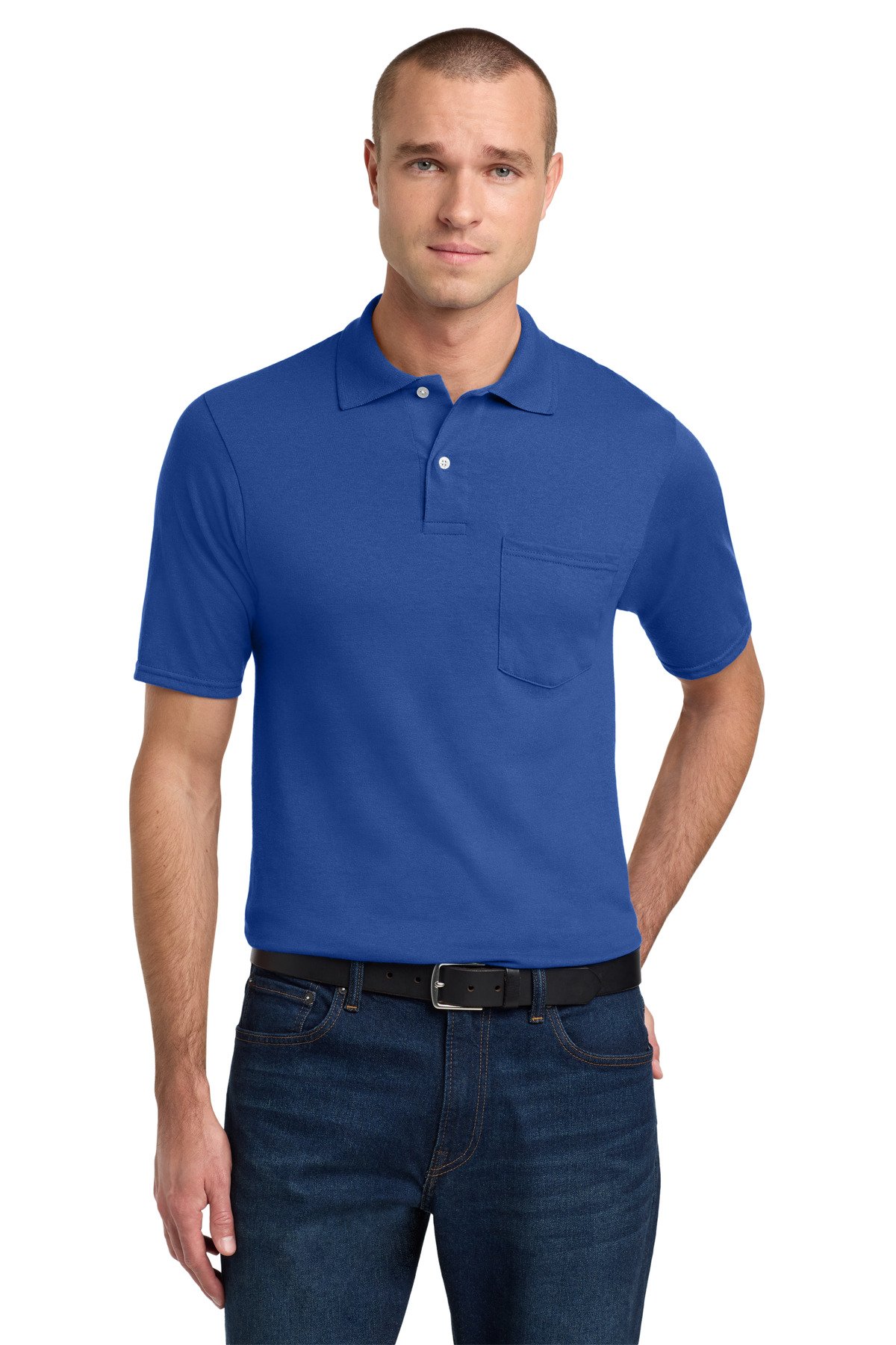 Jerzees ® Dri-Power ® Pocket Sport Shirt. 436MP - Image 7