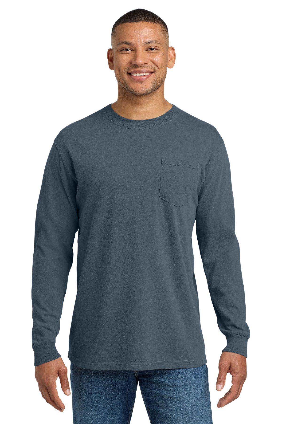 COMFORT COLORS ® Heavyweight Ring Spun Long Sleeve Pocket Tee. 4410 - Image 20