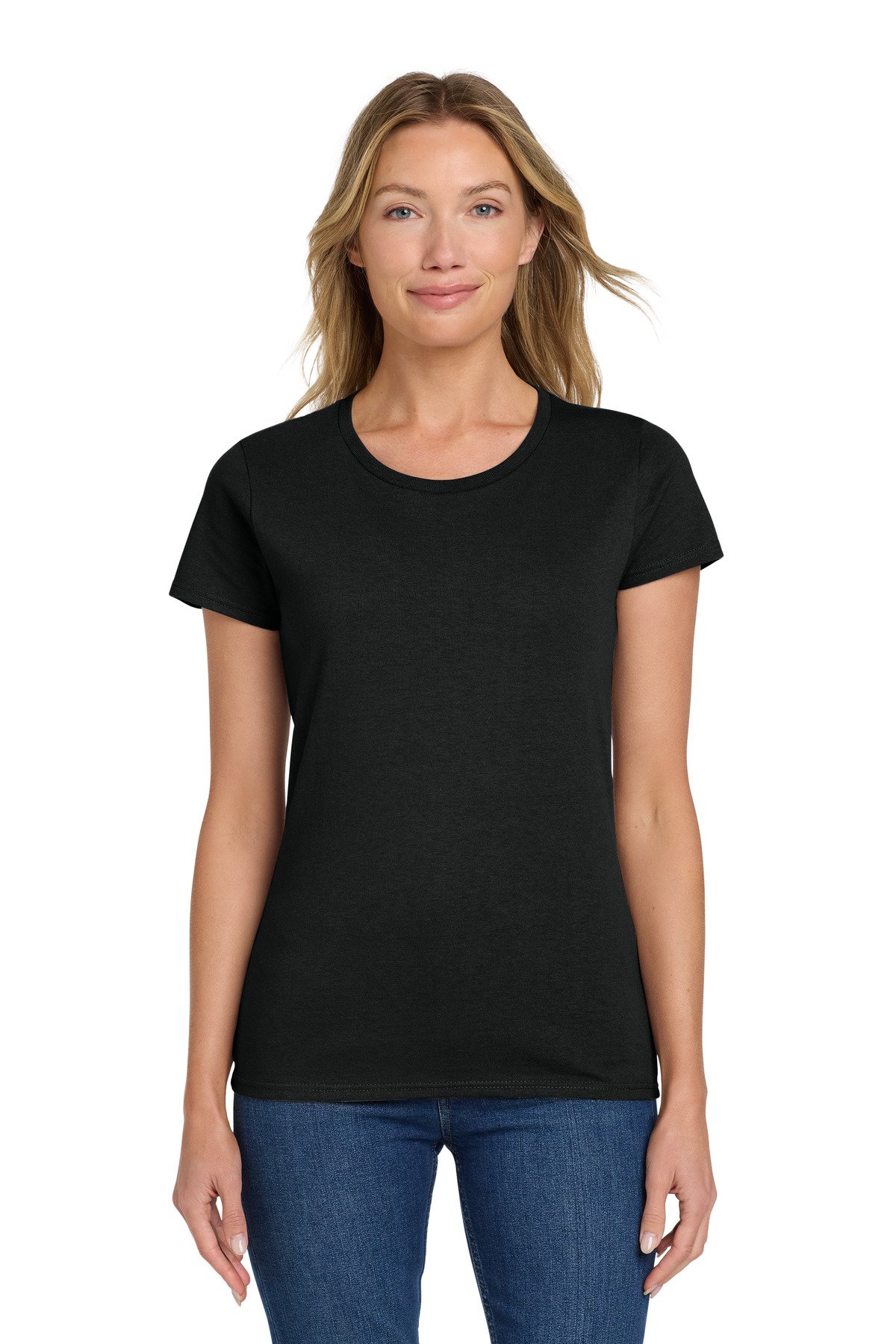 Gildan ® Women's Heavy Cotton 100% Cotton T-Shirt. 5000L