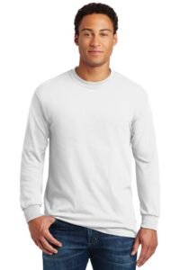 Gildan ®  - Heavy Cotton   100% Cotton Long Sleeve T-Shirt.  5400