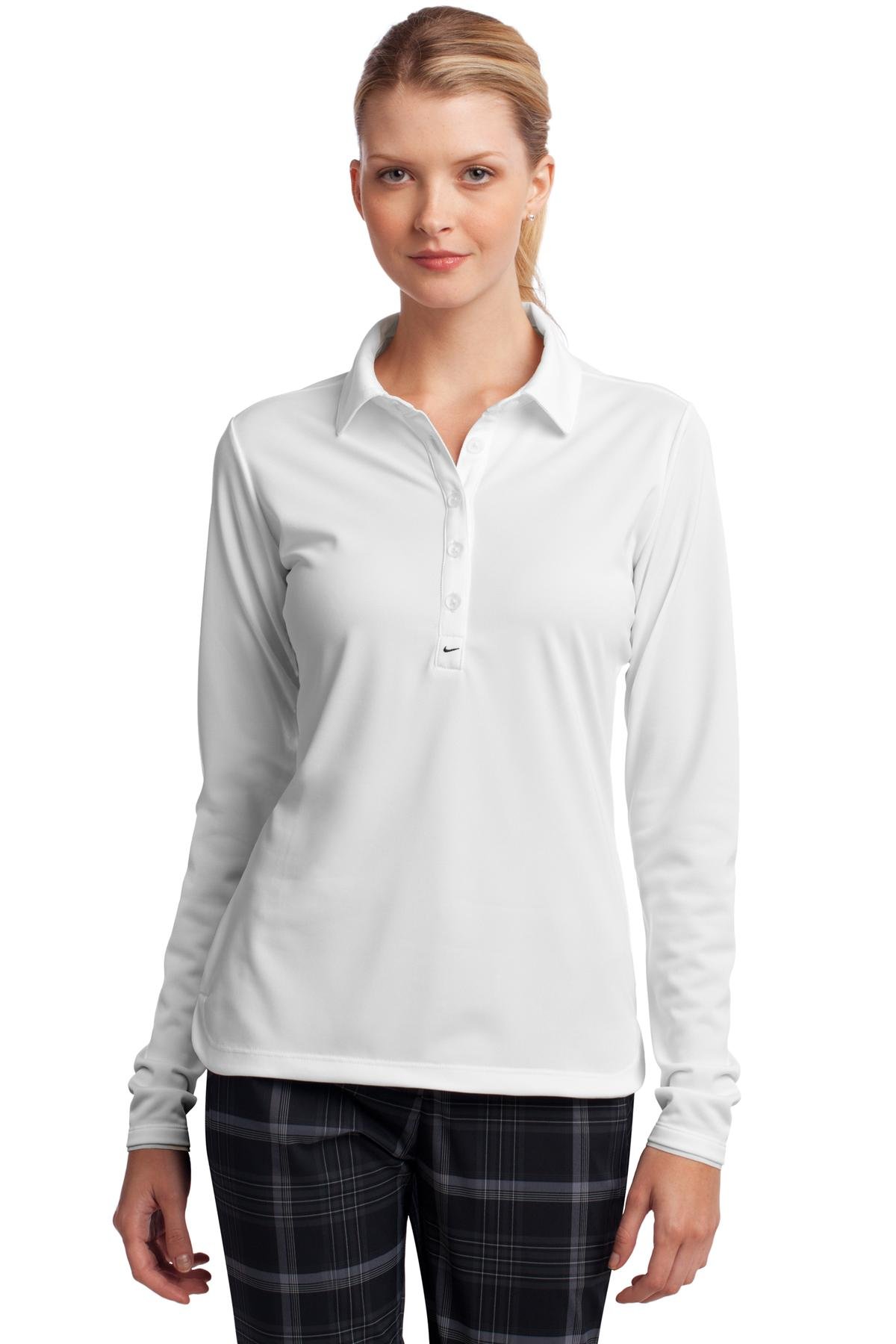 Nike Women's Long Sleeve Dri-FIT Stretch Tech Polo. 545322 - Image 2