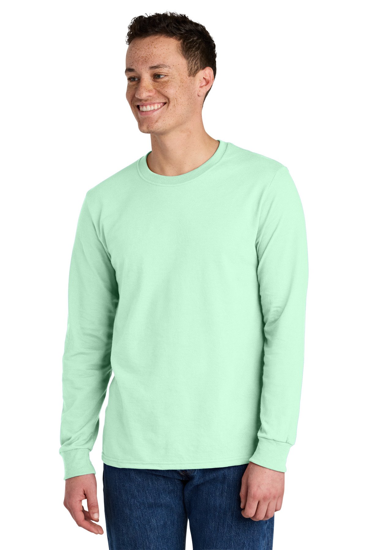 Jerzees ® Premium Blend Ring Spun Long Sleeve T-Shirt 560LS - Image 12