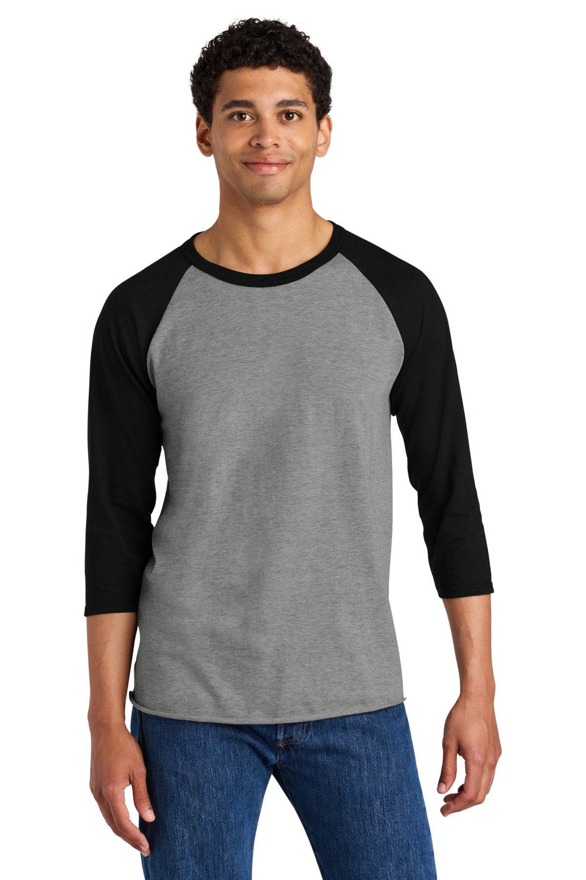 Jerzees ® Unisex Premium Blend Combed Ring Spun 3/4-Sleeve Raglan 560R - Image 4