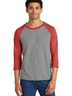 Alternative view of Jerzees ®  Unisex Premium Blend Combed Ring Spun 3/4-Sleeve Raglan 560R