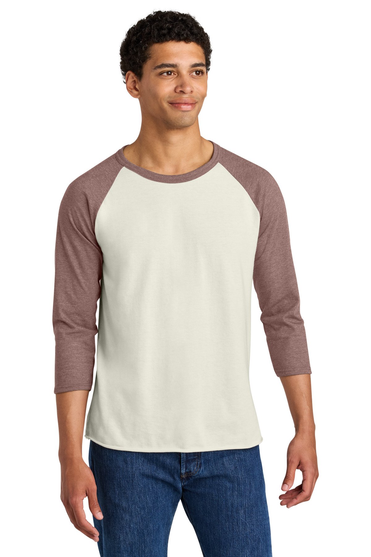 Jerzees ® Unisex Premium Blend Combed Ring Spun 3/4-Sleeve Raglan 560R - Image 6