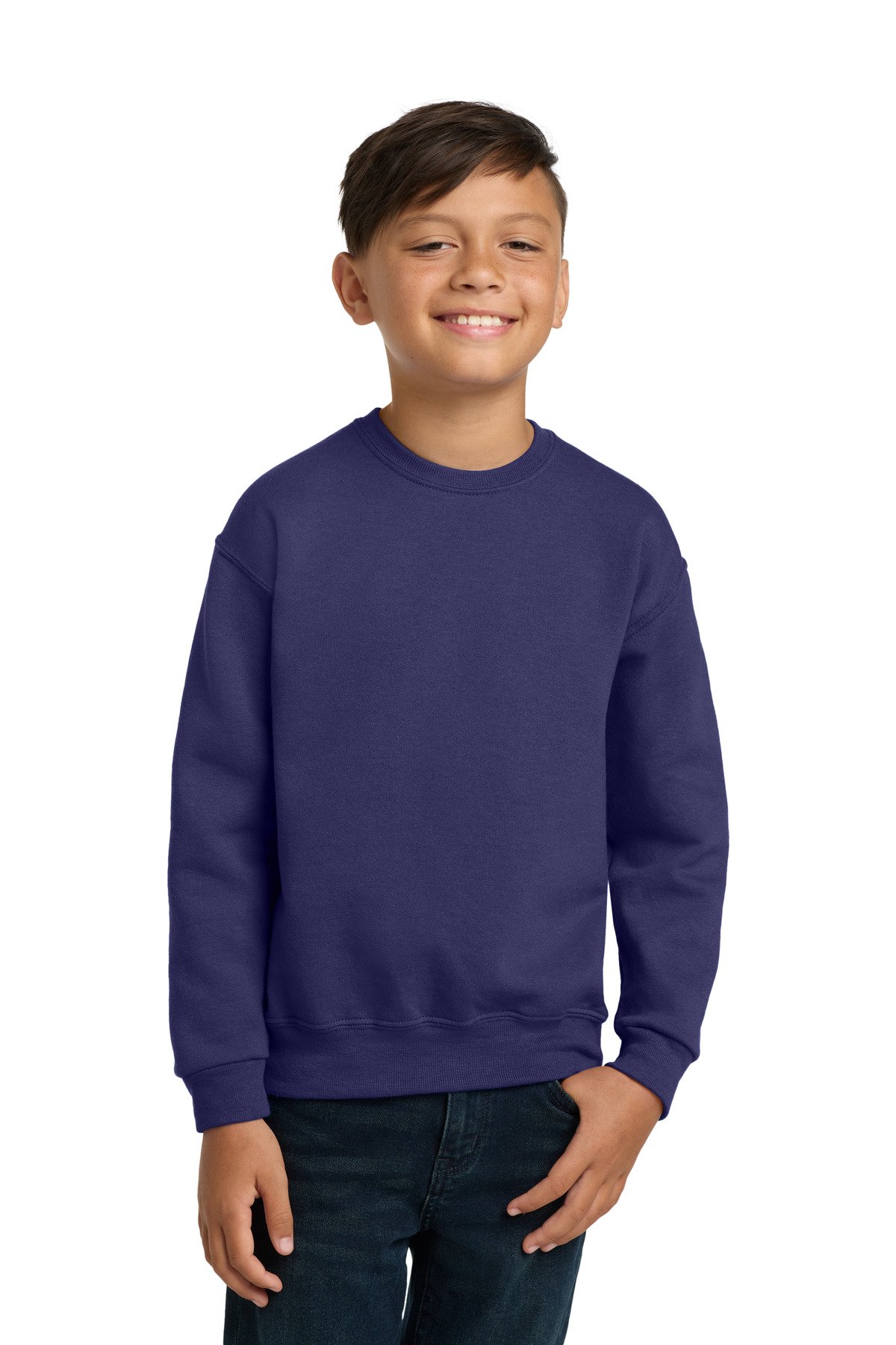 Jerzees ® - Youth NuBlend ® Crewneck Sweatshirt. 562B - Image 9