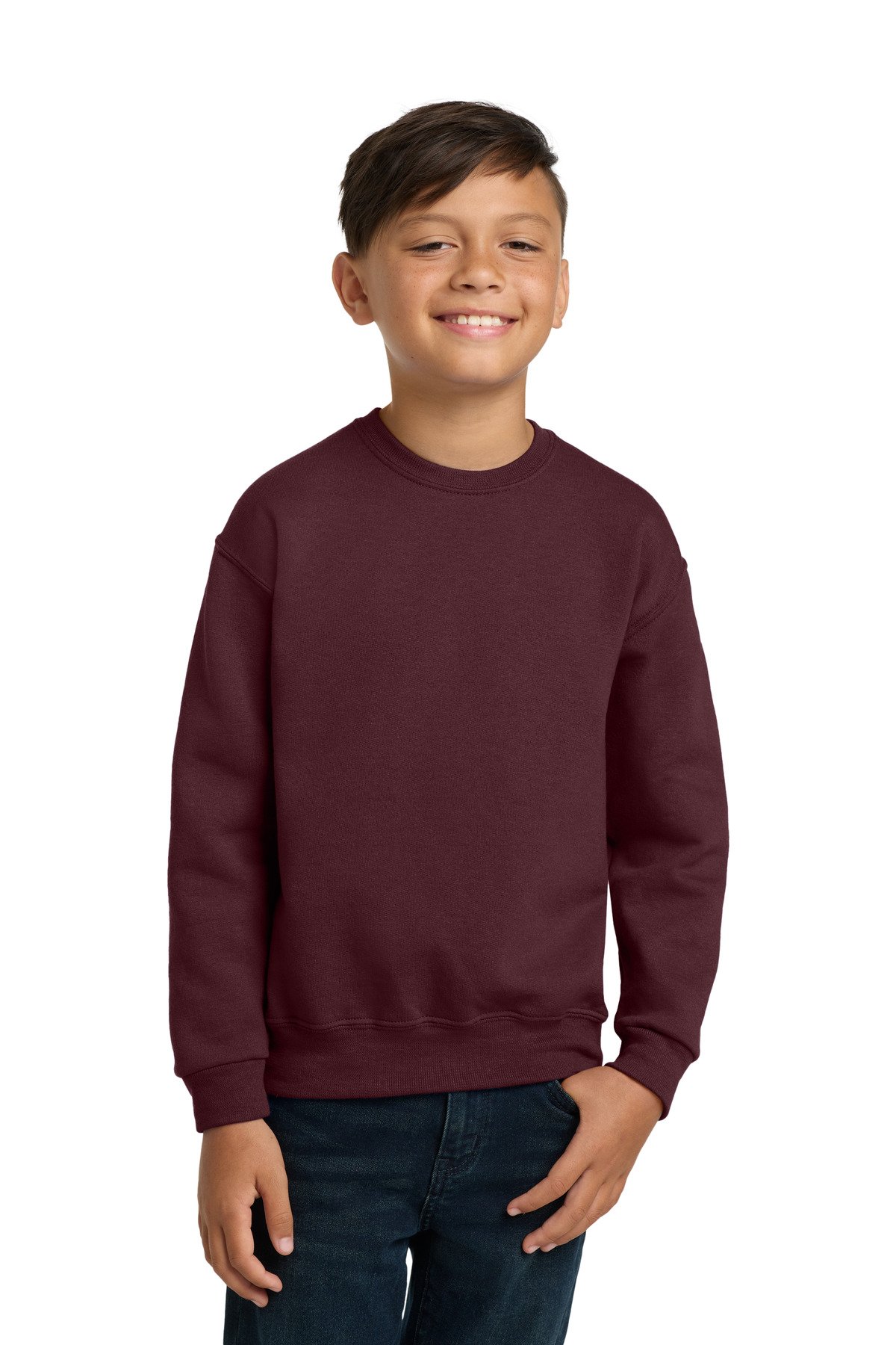 Jerzees ® - Youth NuBlend ® Crewneck Sweatshirt. 562B - Image 8
