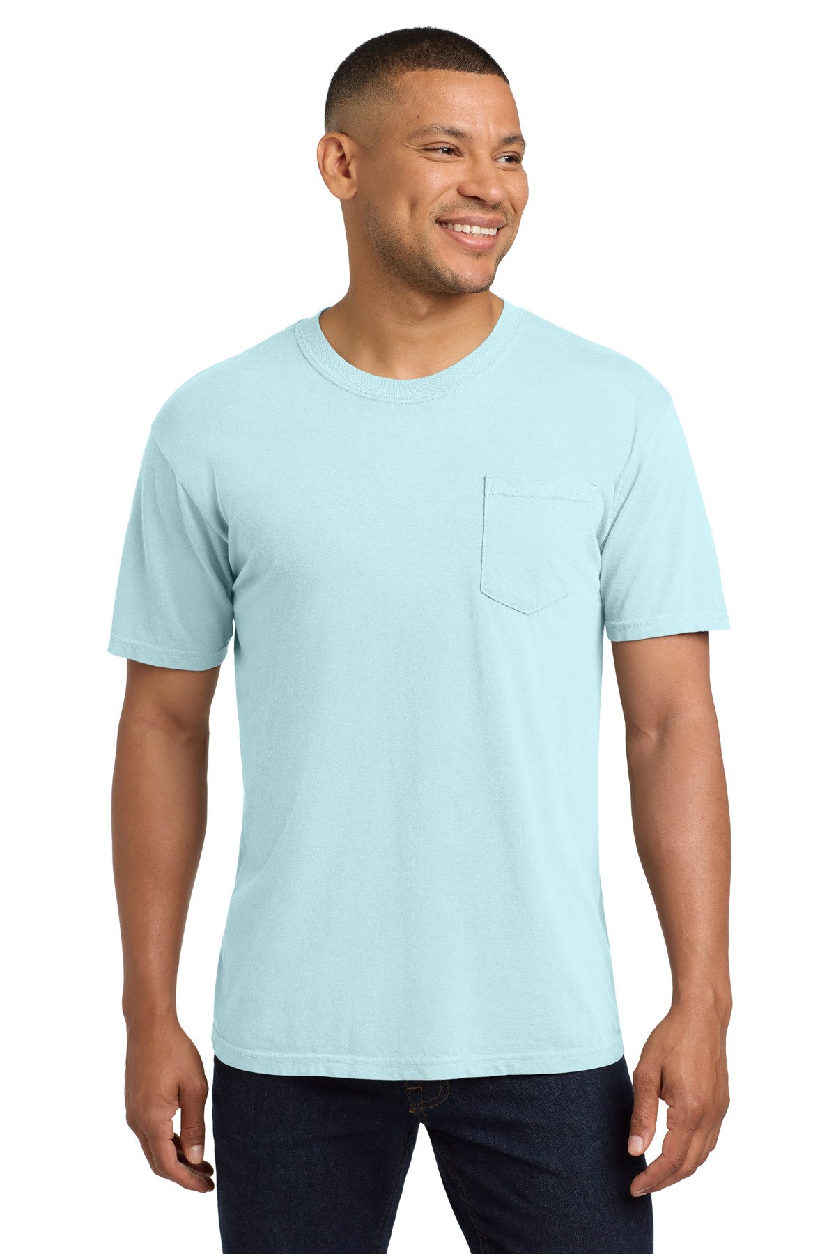 COMFORT COLORS ® Heavyweight Ring Spun Pocket Tee. 6030 - Image 3