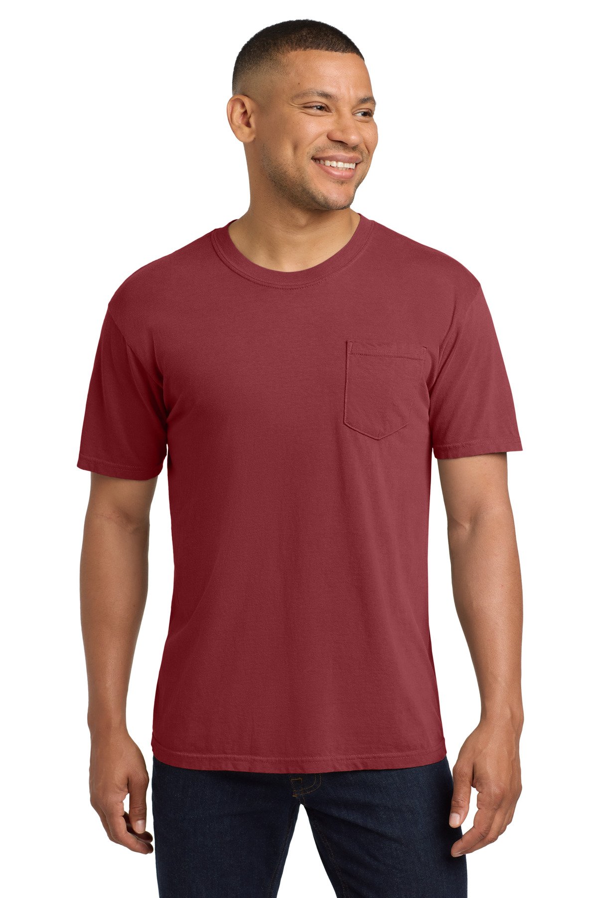 COMFORT COLORS ® Heavyweight Ring Spun Pocket Tee. 6030 - Image 39