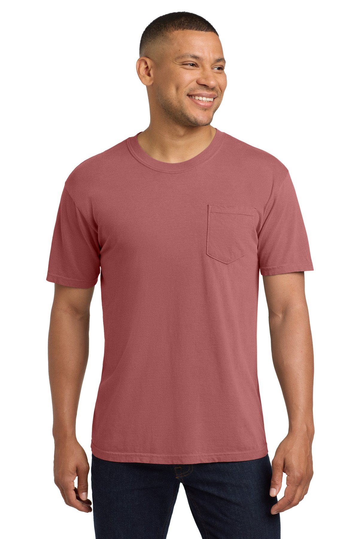 COMFORT COLORS ® Heavyweight Ring Spun Pocket Tee. 6030 - Image 4