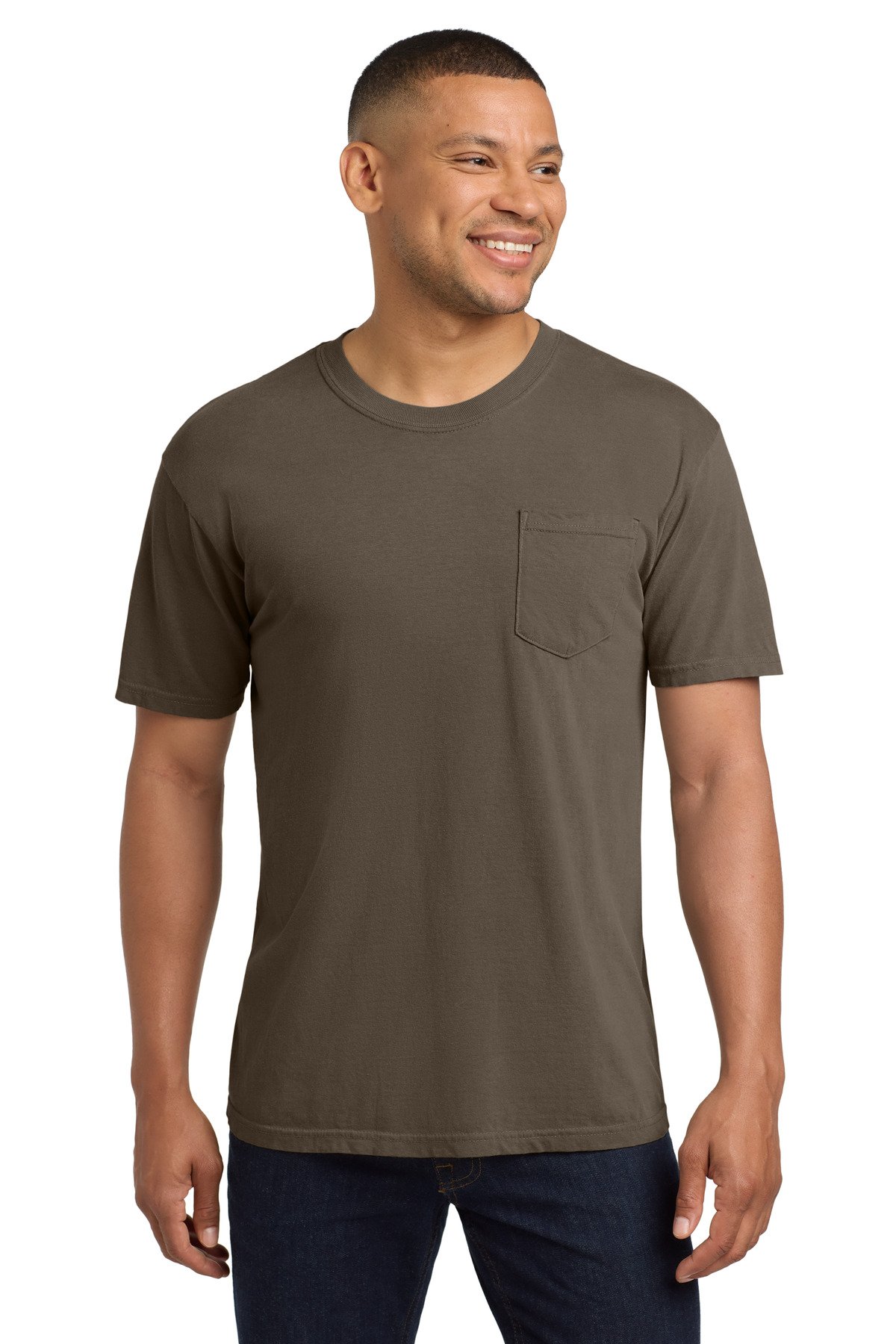 COMFORT COLORS ® Heavyweight Ring Spun Pocket Tee. 6030 - Image 46