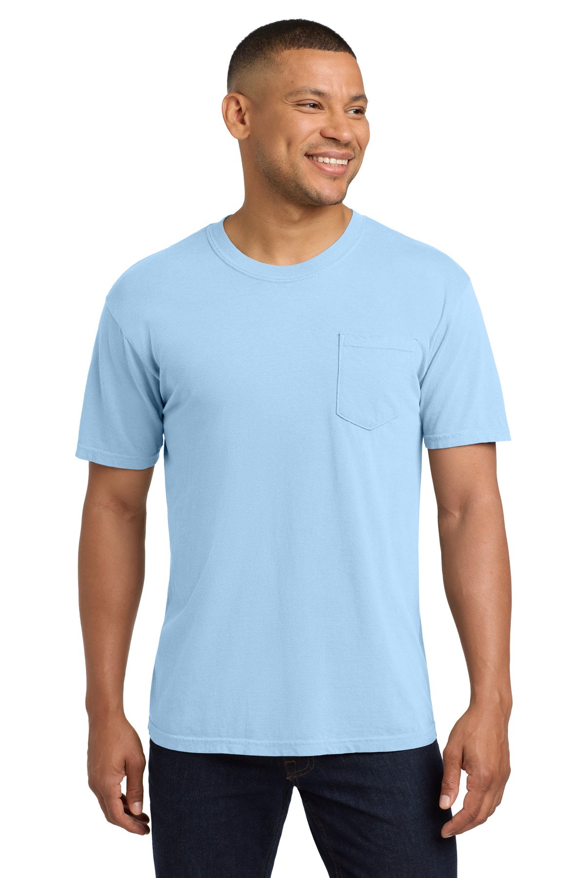 COMFORT COLORS ® Heavyweight Ring Spun Pocket Tee. 6030 - Image 48
