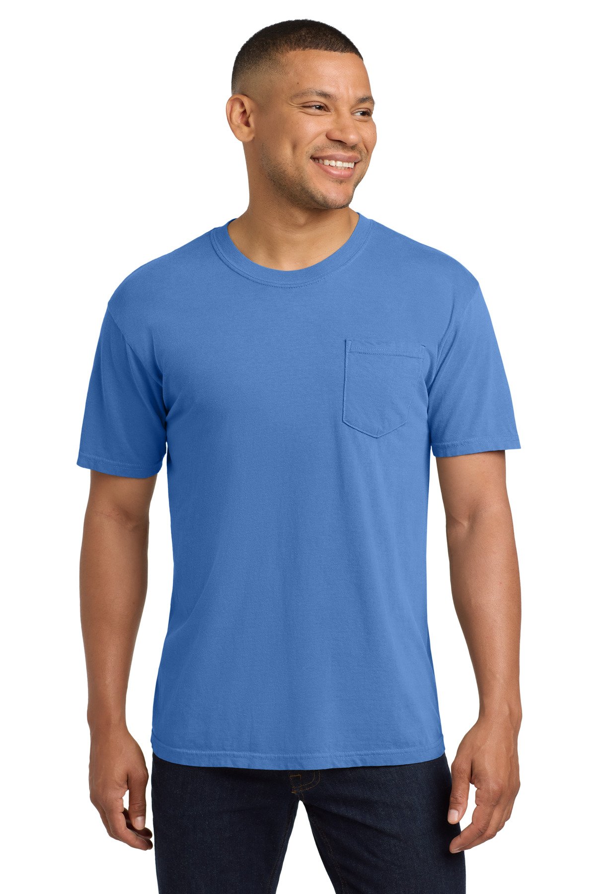 COMFORT COLORS ® Heavyweight Ring Spun Pocket Tee. 6030 - Image 34