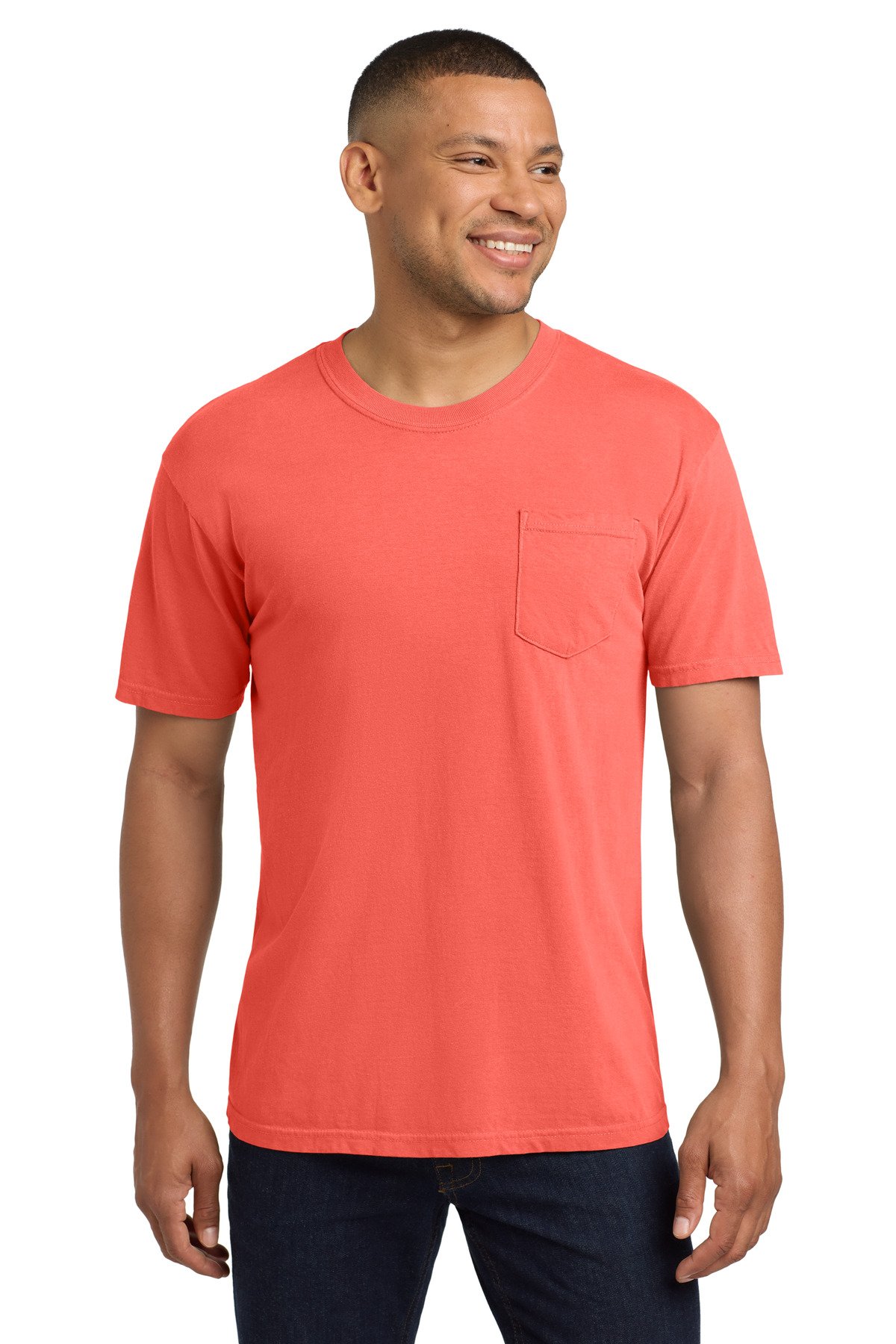 COMFORT COLORS ® Heavyweight Ring Spun Pocket Tee. 6030 - Image 42