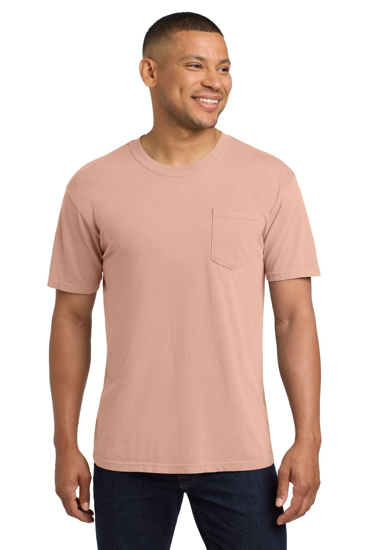 COMFORT COLORS ® Heavyweight Ring Spun Pocket Tee. 6030 - Image 49