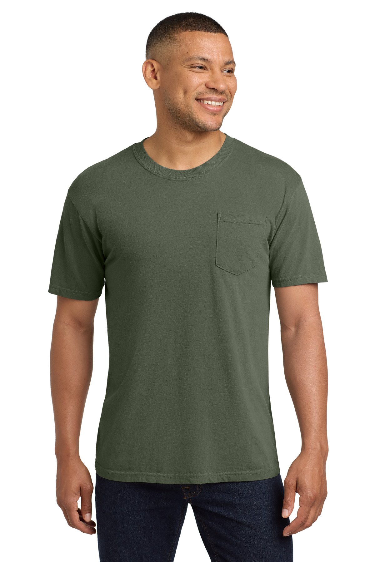COMFORT COLORS ® Heavyweight Ring Spun Pocket Tee. 6030 - Image 40