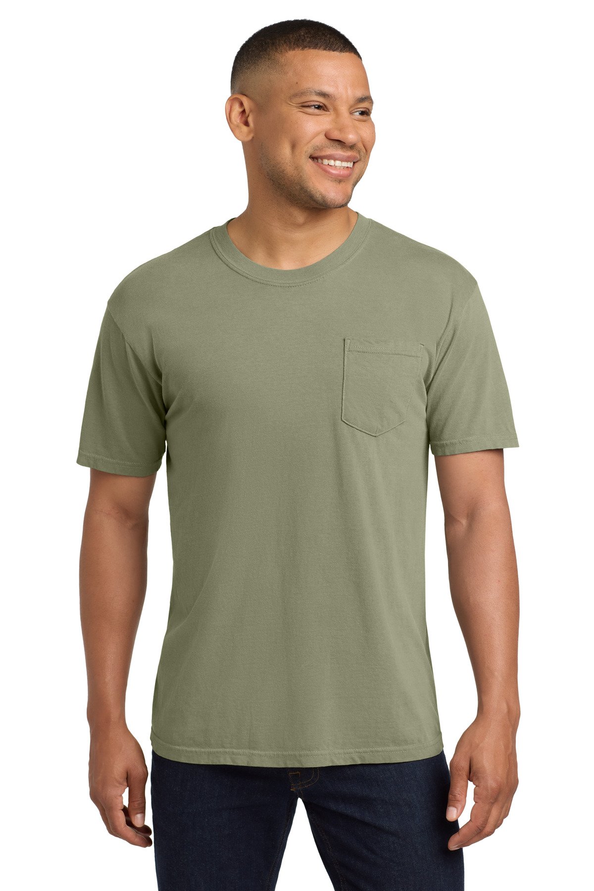 COMFORT COLORS ® Heavyweight Ring Spun Pocket Tee. 6030 - Image 41