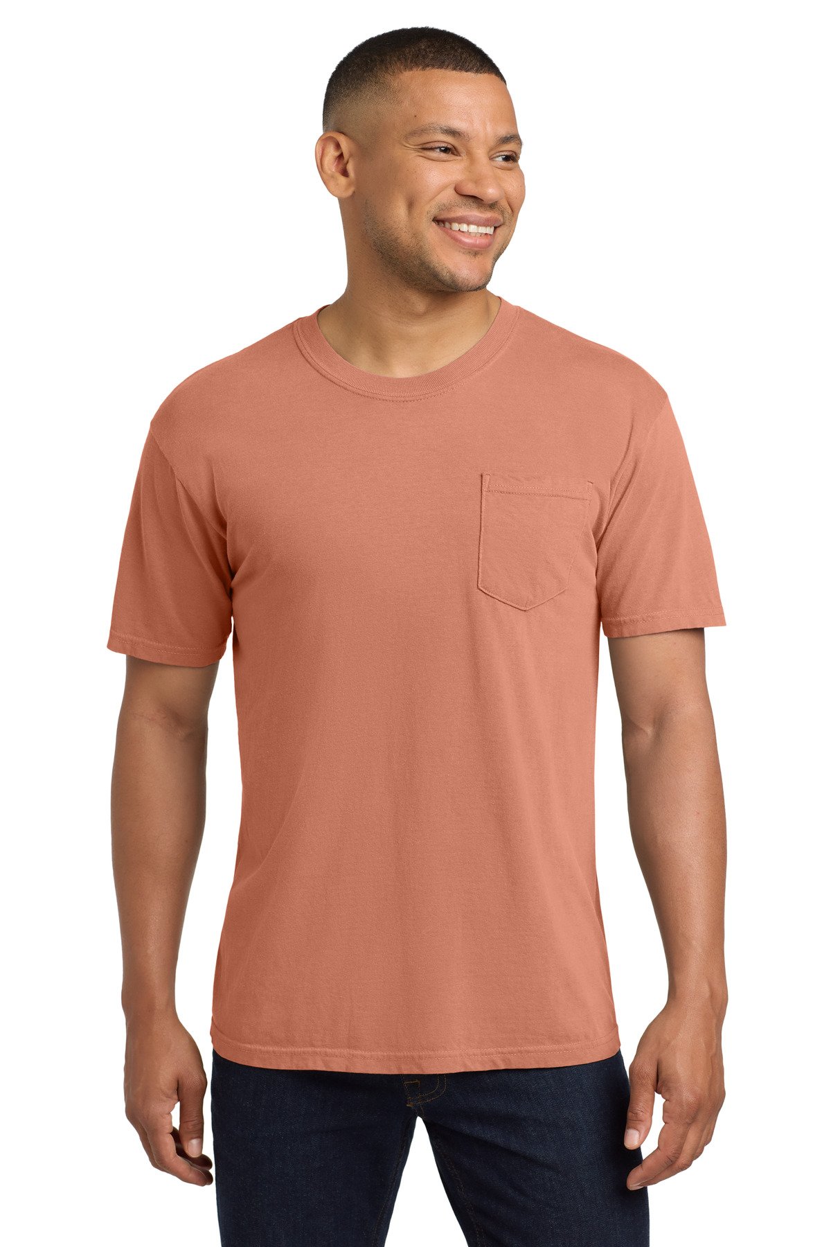 COMFORT COLORS ® Heavyweight Ring Spun Pocket Tee. 6030 - Image 38