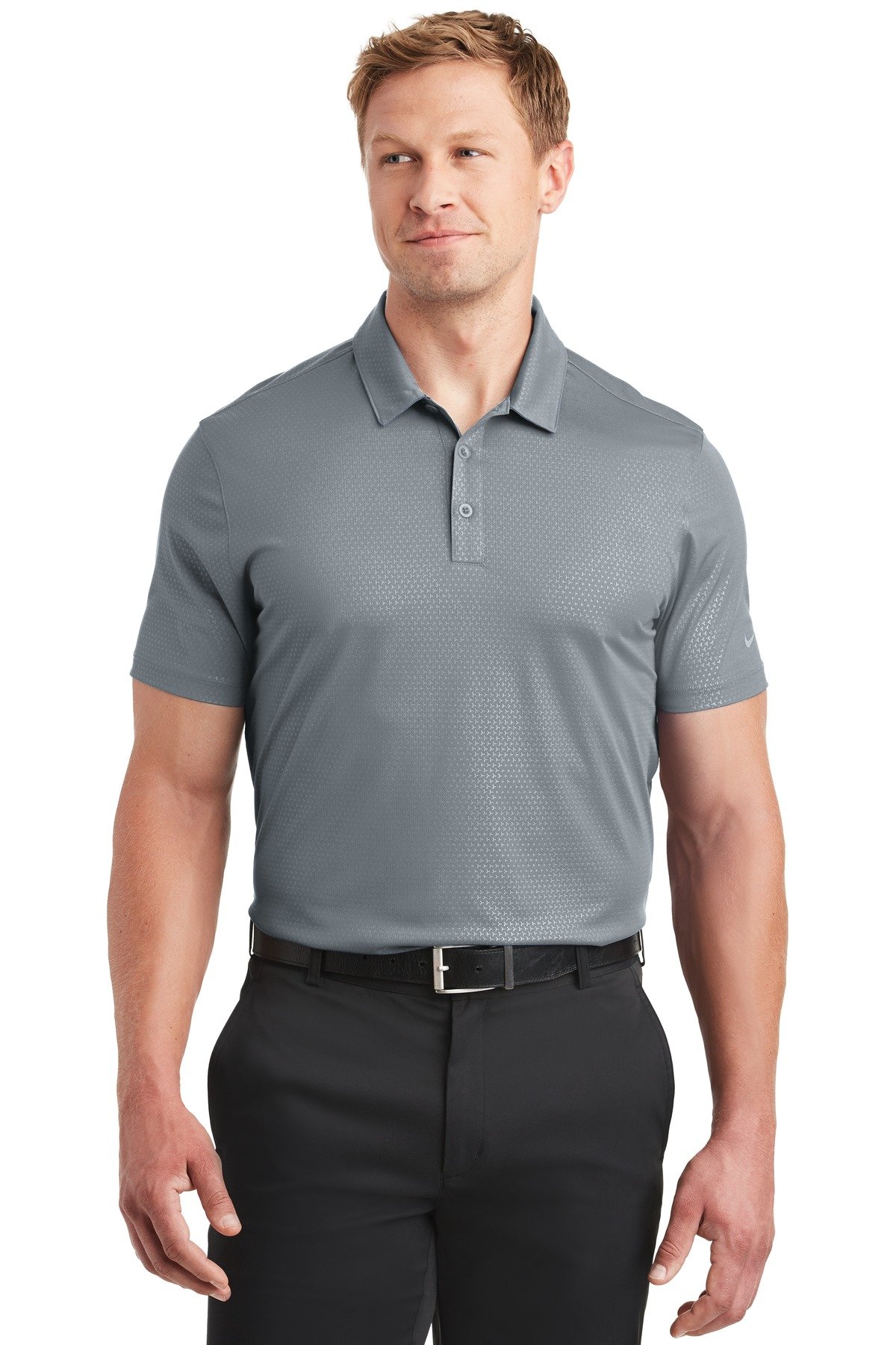 Nike Dri-FIT Embossed Tri-Blade Polo. 838964 - Image 6