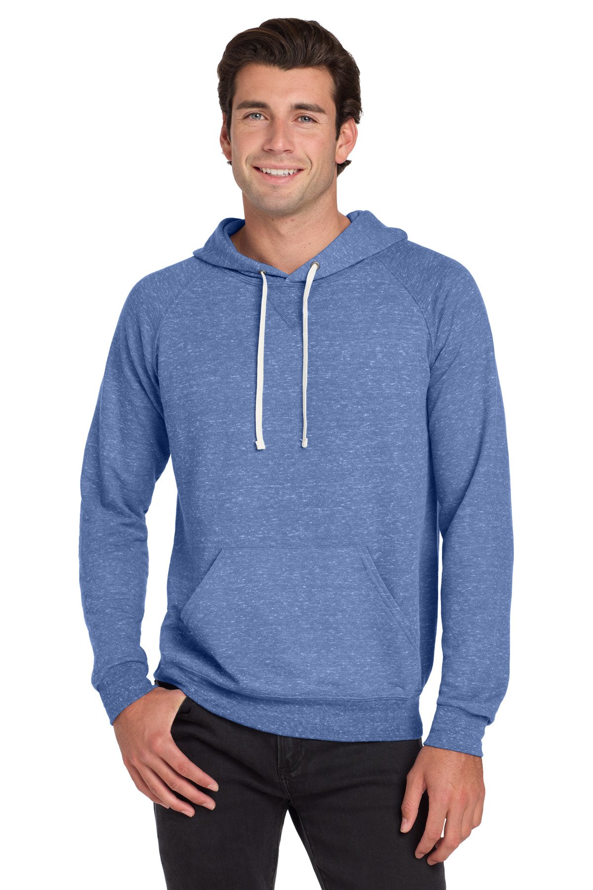 Jerzees ® Snow Heather French Terry Raglan Hoodie 90M - Image 6