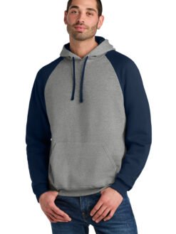 Jerzees ® Unisex NuBlend ® Colorblock Raglan Hoodie Sweatshirt 96C
