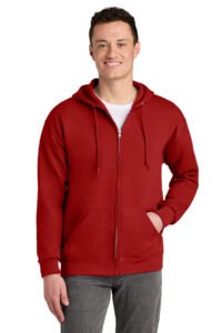 Alternative view of Jerzees ®  - NuBlend ®  Full-Zip Hooded Sweatshirt.  993M