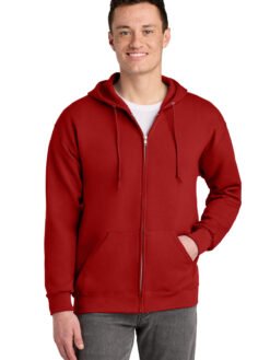 Alternative view of Jerzees ®  - NuBlend ®  Full-Zip Hooded Sweatshirt.  993M