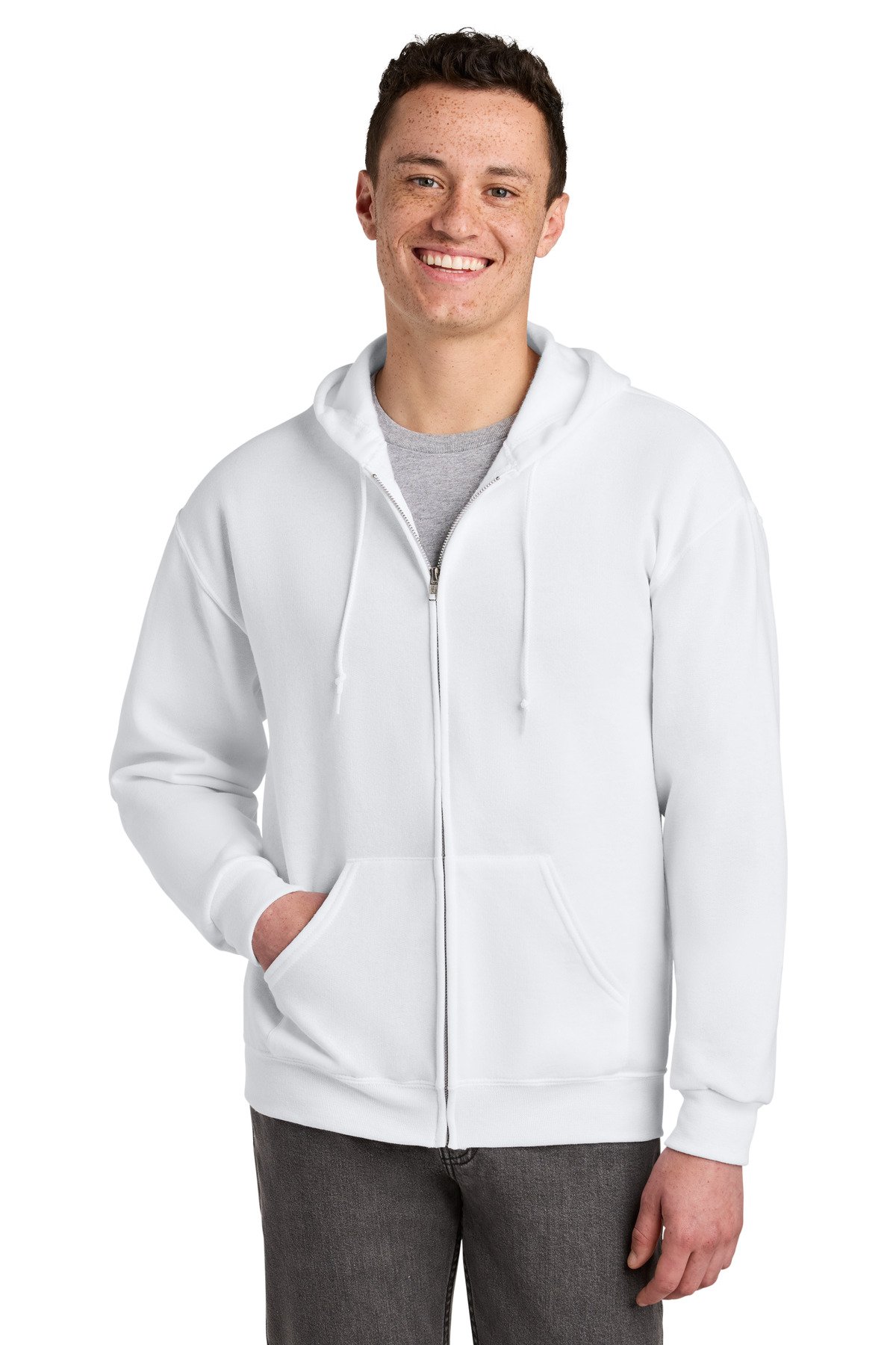 Jerzees ® - NuBlend ® Full-Zip Hooded Sweatshirt. 993M - Image 12
