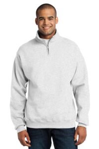Alternative view of Jerzees ®  - NuBlend ®  1/4-Zip Cadet Collar Sweatshirt. 995M