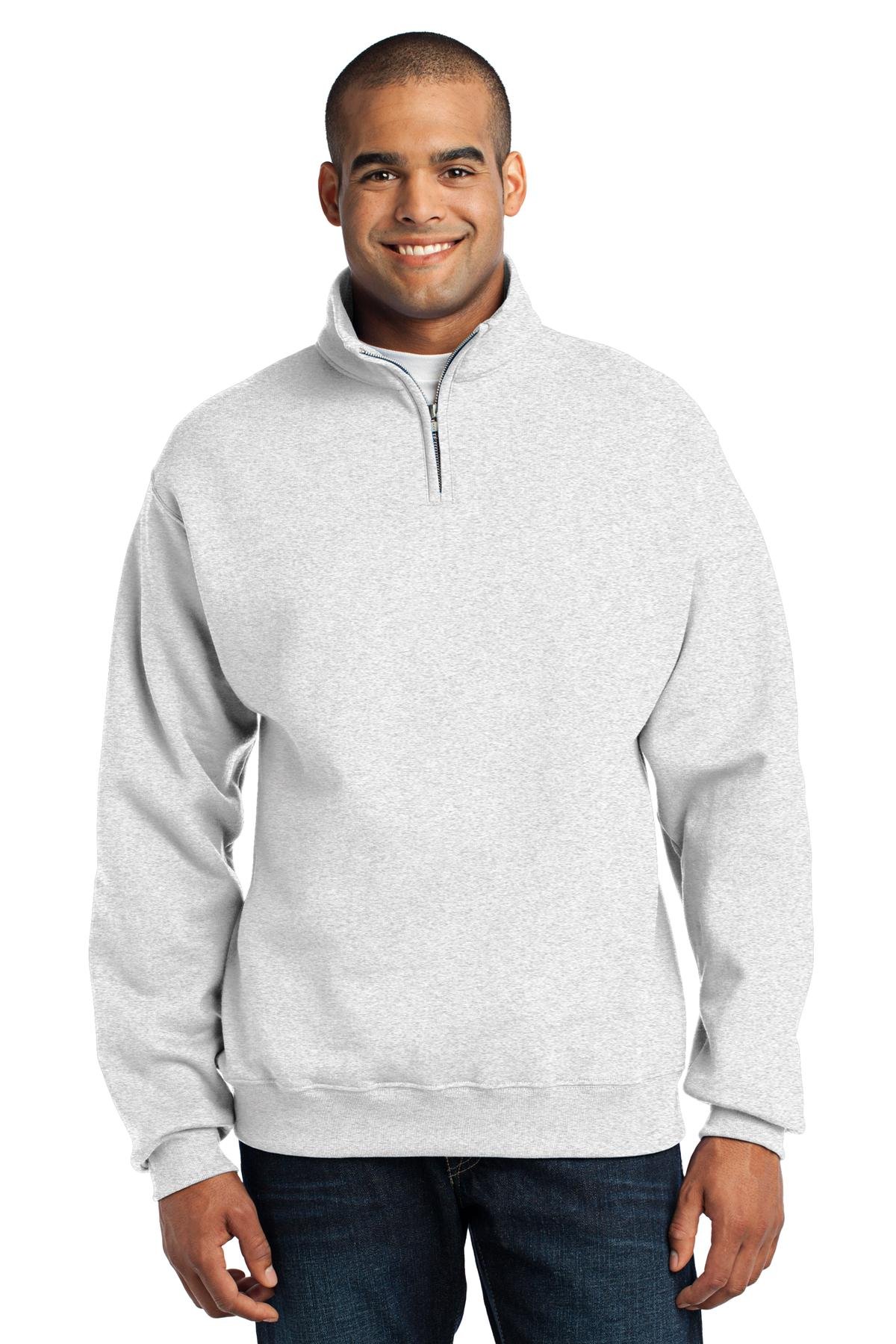 Jerzees ® - NuBlend ® 1/4-Zip Cadet Collar Sweatshirt. 995M - Image 2