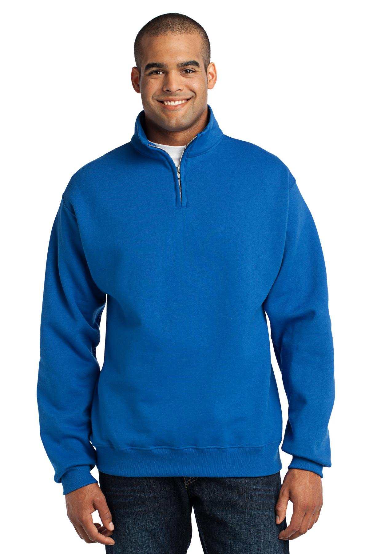Jerzees ® - NuBlend ® 1/4-Zip Cadet Collar Sweatshirt. 995M - Image 4
